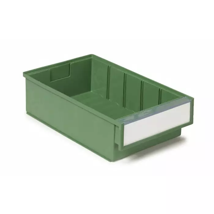 Treston Bio-Plastic Storage Binx186x82 mm Green, 3020-7 BiOX (Pack of 15)