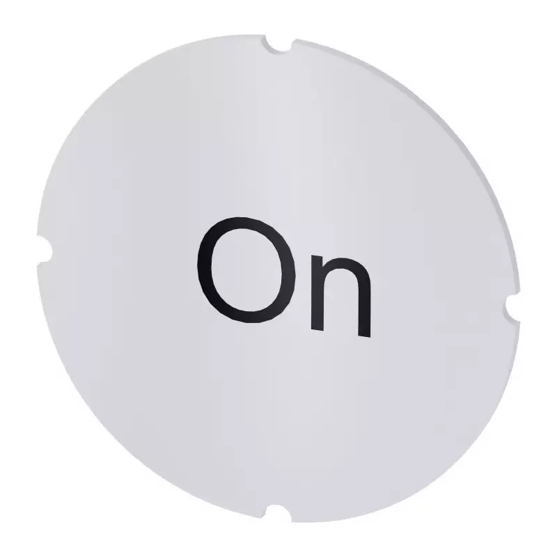 Siemens Insert label, On, 3SU1900-0AB71-0DJ0