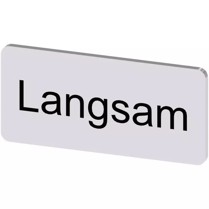 Simens Label Buy Siemens Labeling Plate, Langsam, 3SU1900-0AC81-0AN0 Online at Best ...
