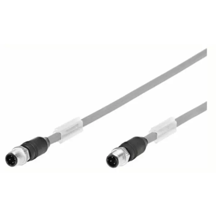Festo Cable, NEBC Series, For Use With Fieldbus Modules CTEU, NEBC-D12G4-ES-3-S-D12G4-ET