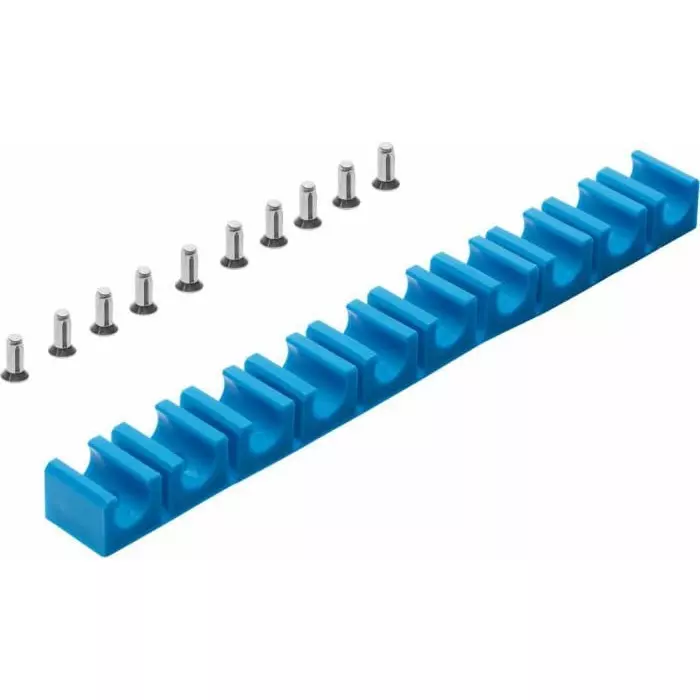 Festo 9 Tubes Tube Clip, For Tube Diam. 6 mm, KK-4 (Bag 10 Piece)