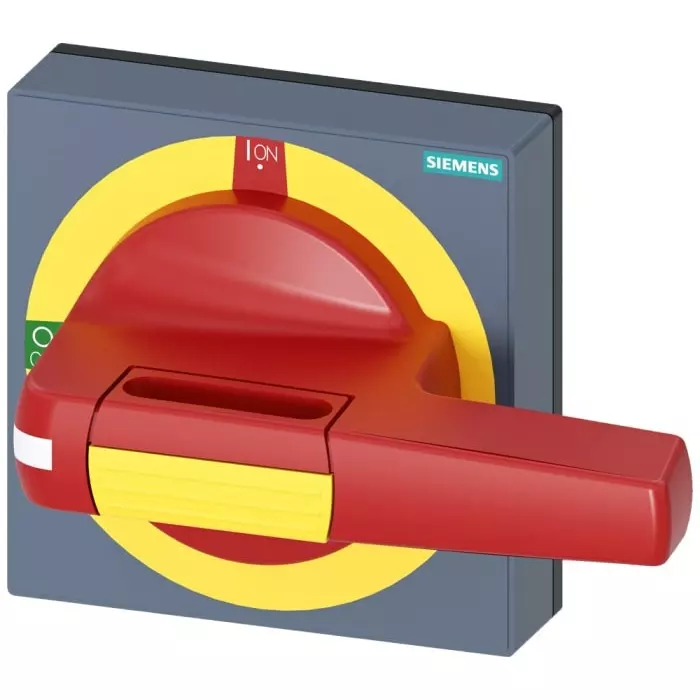 Siemens Red/Yellow Rotary Handle, SENTRON Series, 8UD1841-2AD05