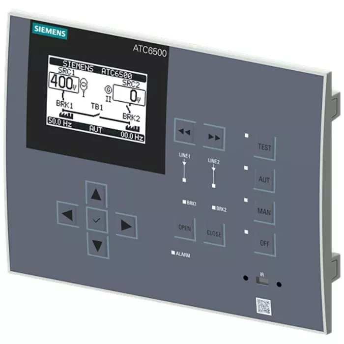 Siemens, SENTRON 3KC ATC6500 9.44 x 7.08in LCD Development Kit With 3KC ATC6500 for Transfer Switching, 3KC9000-8TL50