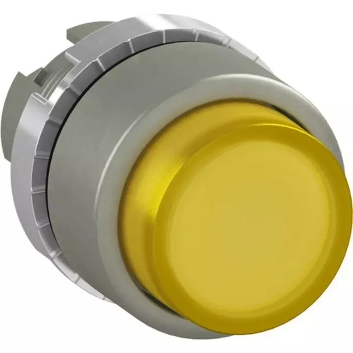 ABB 1SFA1 Series Yellow Momentary Push Button, 1SFA184503R9103 (Pack of 10)