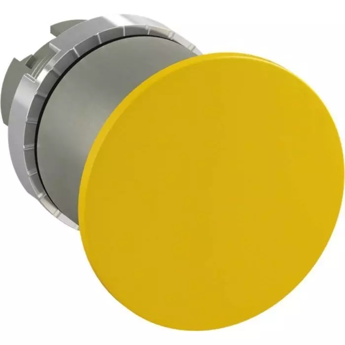 ABB 1SFA1 Series Yellow Pull Release Push Button, 40mm Cutout, 1SFA184063R9003 (Pack of 10)
