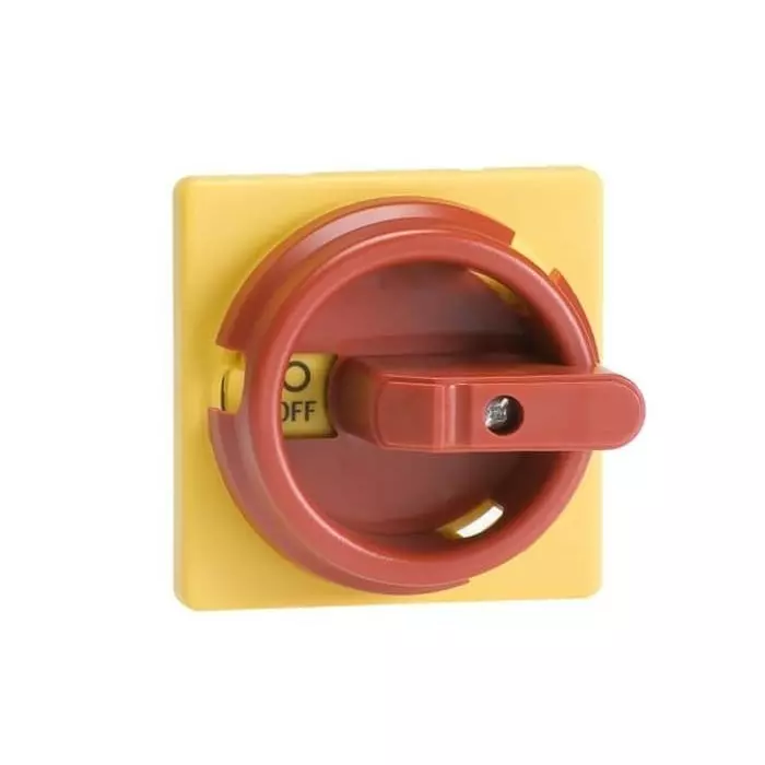 ABB Red/Yellow Rotary Handle, 1SCA100664R1001