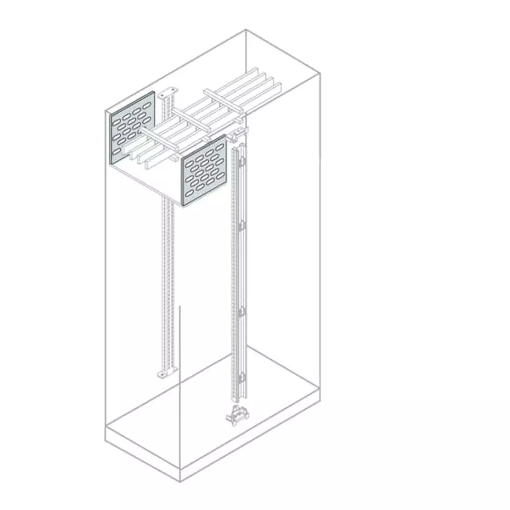 ABB IS2 Series Steel Busbar Segregation Panel, 220mm W, 0.8mm L, for Use with IS2 Enclosures For Automation, EE2800