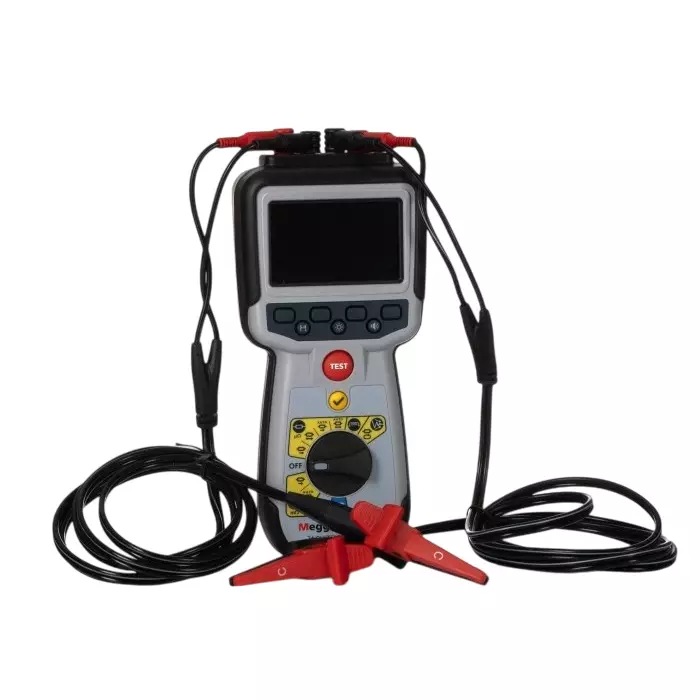 Megger Handheld Ohmmeter, 3.2 Ω Max, 100 mΩ Resolution, Low Resistance, 1013-795