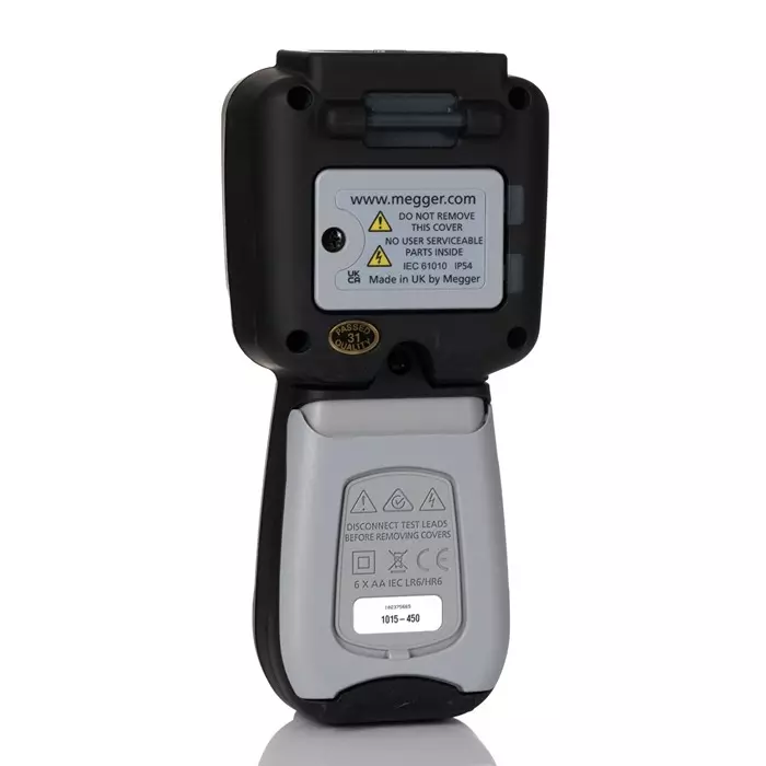 Megger Handheld Ohmmeter, 3.2 Ω Max, 100 mΩ Resolution, Low Resistance, 1013-795