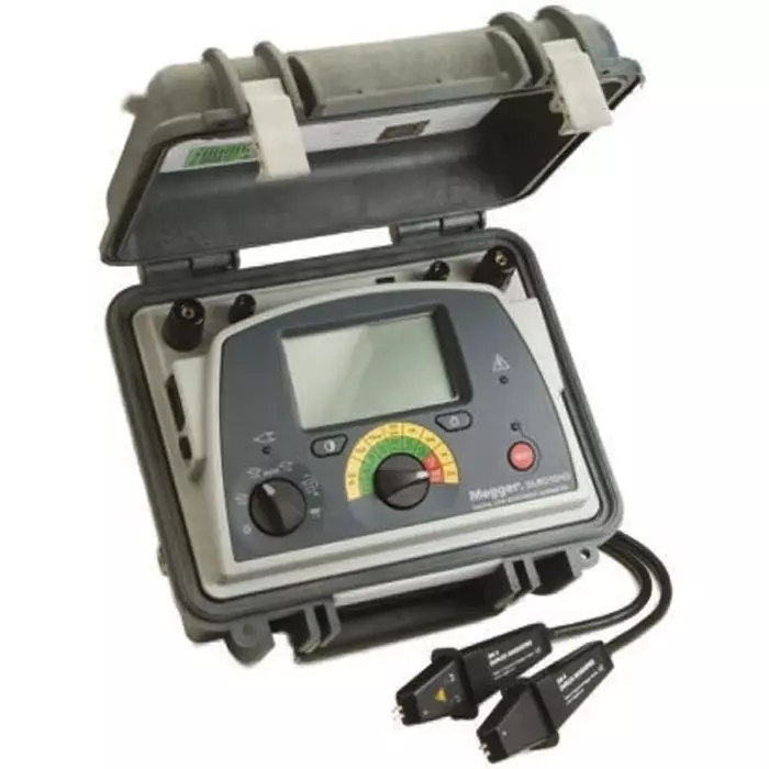 Megger DLRO10HD Handheld Ohmmeter, 2.5 kΩ Max, 100 nΩ Resolution, Low Resistance, 1006-603