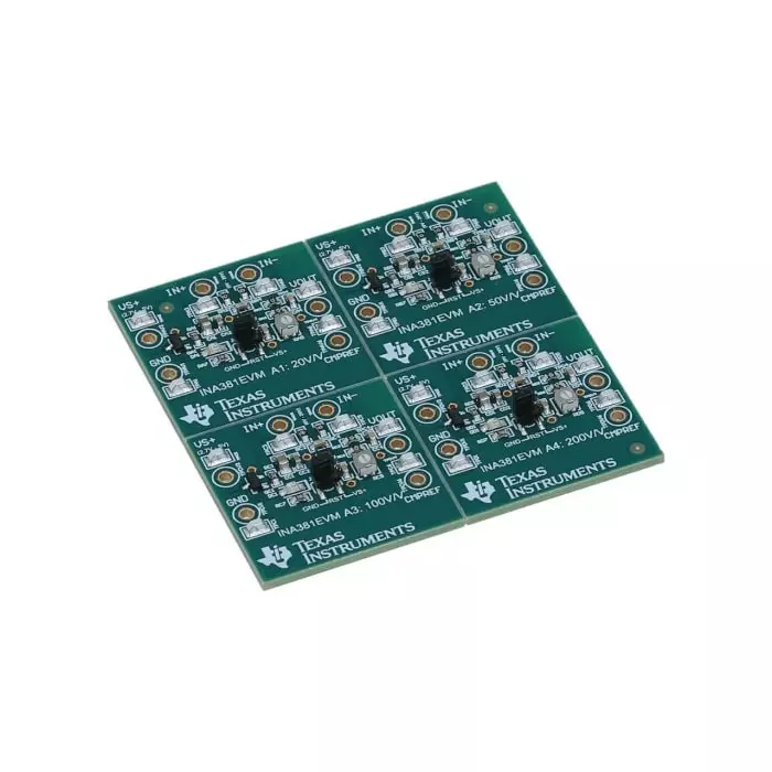 Texas Instruments Amplifier IC Development Kit Current Sensing Amplifier Evaluation Module for Amplifier for, INA381EVM