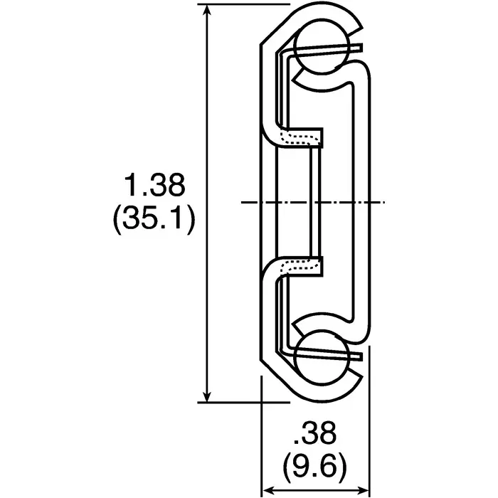 Accuride Telescopic Rail, 328 mm Depth, 45 Kg Max Load, DZ0201-0018