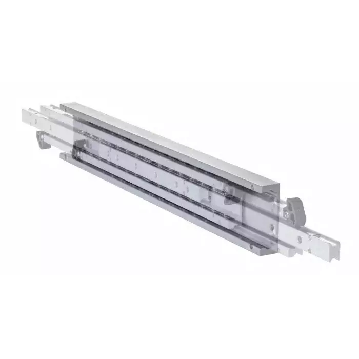 Accuride Slide, 27 mm Depth, 205 Kg Max Load, DA4165-0100-A