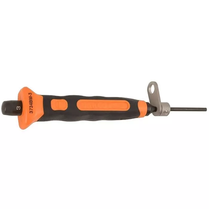 Bahco Bi-Material Parallel Punch 5 mm Shank with Safety Chuck, TAH3734BM-5