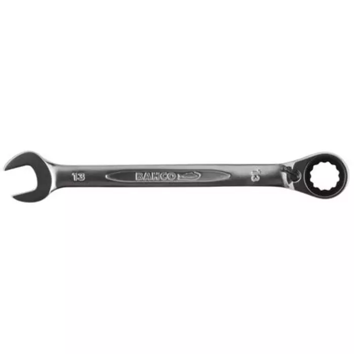 Bahco 1RM Series Ratchet Spanner 21 mm Metric Double Ended 290 mm Overall Length, 1RM-21