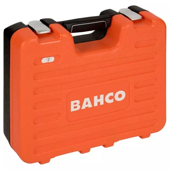 Bahco Deep Socket/Standard Socket/Spanner/Allen Key/Bit Set Metric with Ratchet 6 Point Hex, S910 (Set of 91 Pcs)