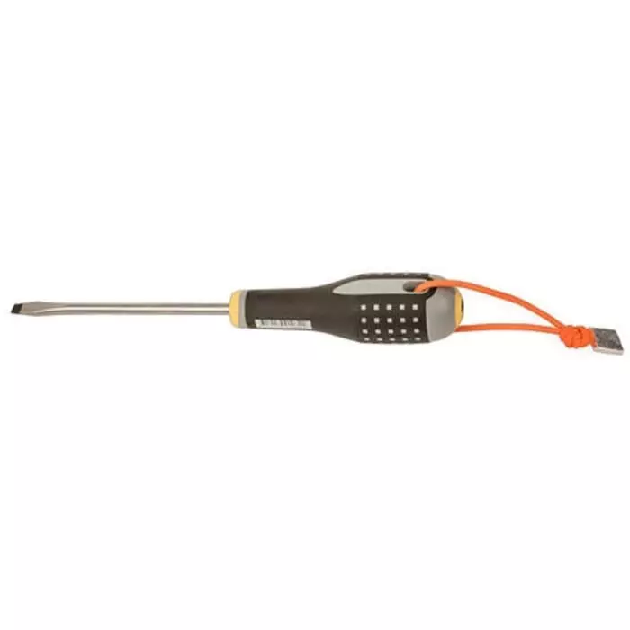 Bahco Slotted Screwdriver 1.6 mm Tip 200 mm Blade 361 mm Overall Length, TAHBE-8258