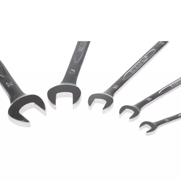 Bahco 1RM Series Ring Spanner Set 8-19 mm Alloy Steel, 1RM/S5 (Set of 5 Pcs)