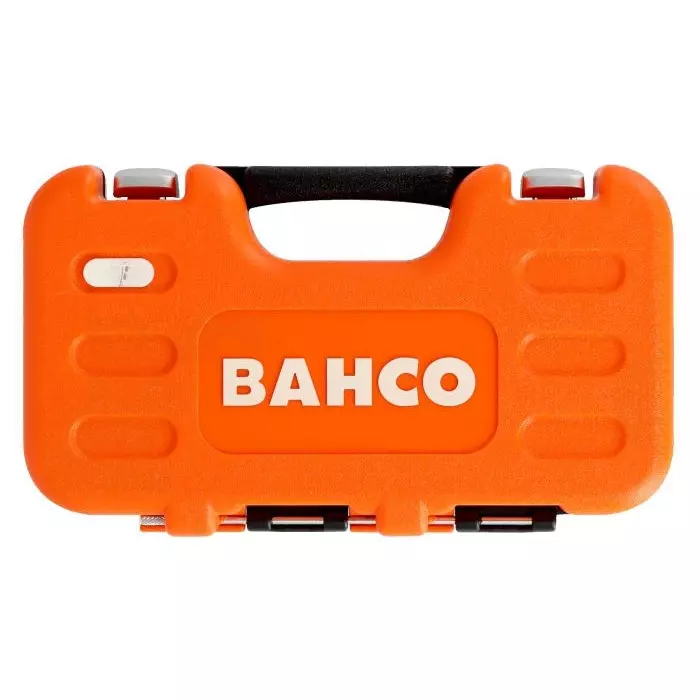 Bahco Standard Socket Set with Ratchet Imperial 1/4 inch 6 Point, S160AF (Set of 16 Pcs)