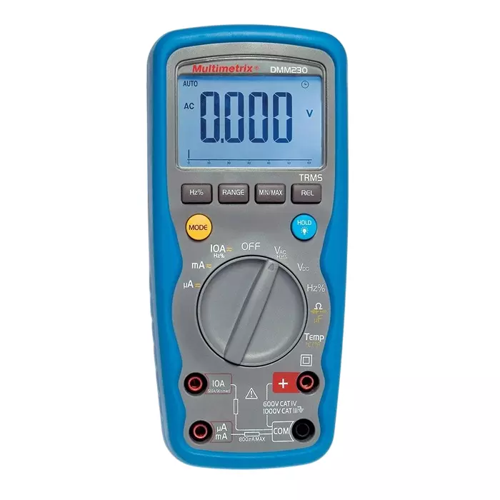 CHAUVIN ARNOUX Handheld Digital Multimeter 10 A AC 10 A DC, P06231412