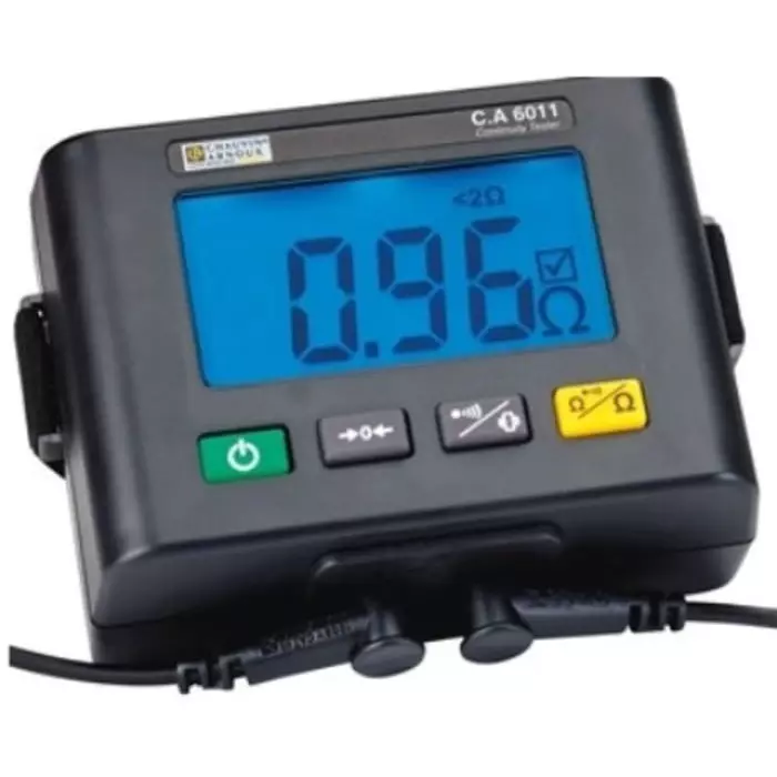 CHAUVIN ARNOUX Continuity Tester 20 mA 300 V Probe Voltage, P01191611