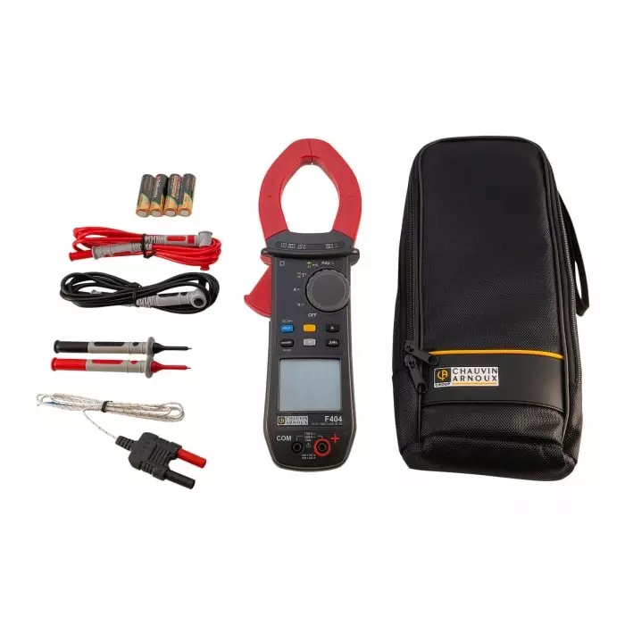 CHAUVIN ARNOUX Clamp Meter 1500A DCMax Current 1000 A AC CAT III 1500V, P01120944