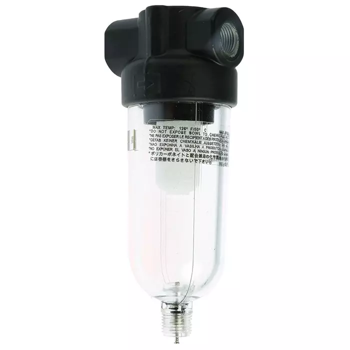 Norgren F07 Series Pneumatic Filter 40 μm G 1/8 10 Bar with Manual Drain, F07-100-M3TG