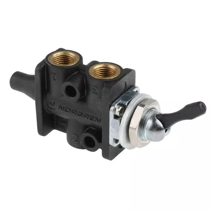 Norgren Super X Series Toggle Type Pneumatic Manual Control Valve 3/2 G 1/8 inch III B, 3040302