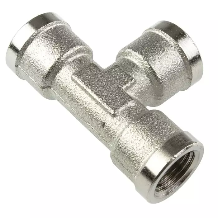 Legris Pneumatic Fittings G 1/8 Female to G 1/8 Female, 0915 00 10 (Pack of 3 Pcs)