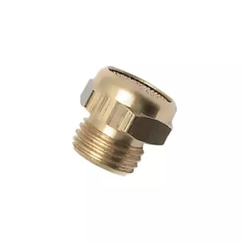 Legris 0673 Series Pneumatic Silencer Brass 12 Bar Threaded 1/2 in, 0673 00 21 (Pack of 10 Pcs)