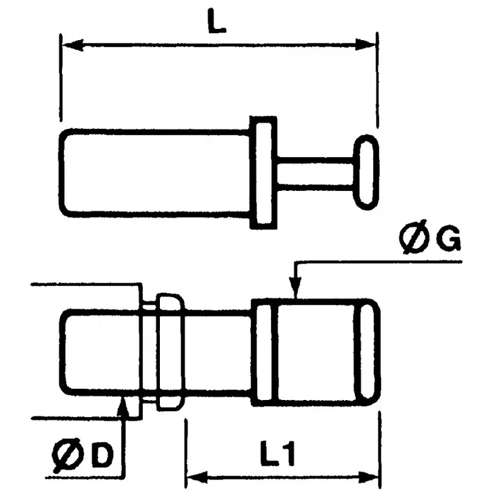 Legris Polymer Blanking Plug for 4 mm, 3126 04 00 (Pack of 10 Pcs)