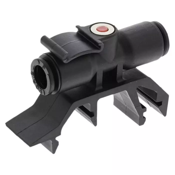 Legris LF3000 Series Bulkhead Threaded-to-Tube Adaptor, Tube-to-Tube Connection Style, 3379 06 00