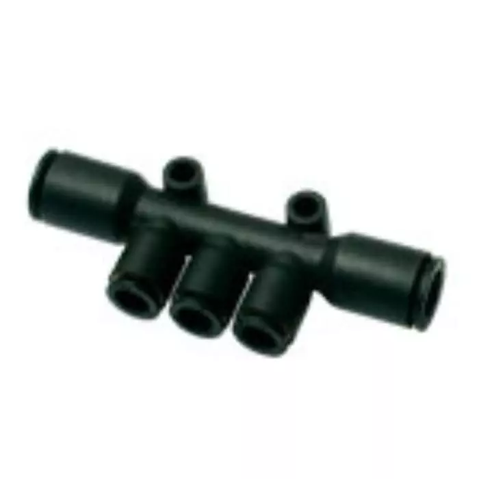 Legris LF3000 Series Manifold Push In 4 mm, 3304 08 04 (Pack of 10 Pcs)