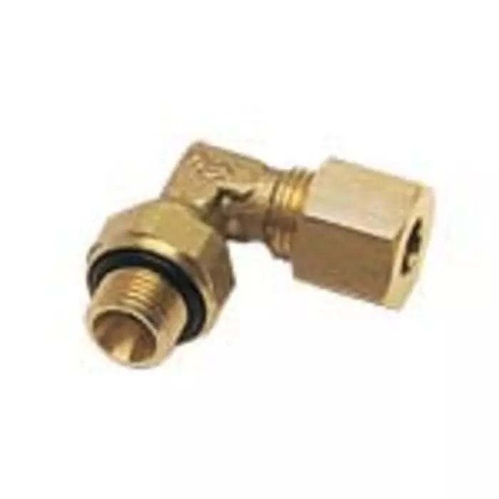 Legris 0199 Series Elbow Threaded Adaptor G 3/8 Male to Push In 14 mm Threaded-to-Tube Connection Style, 0199 14 17 (Pack of 2 Pcs)
