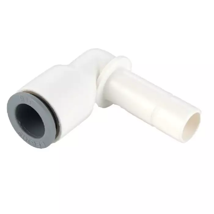 Legris 6382 Series Elbow Tube-toTube Adaptor Push In 10 mm to Push In 10 mm Tube-to-Tube Connection Style, 6382 10 00WP2 (Pack of 10 Pcs)