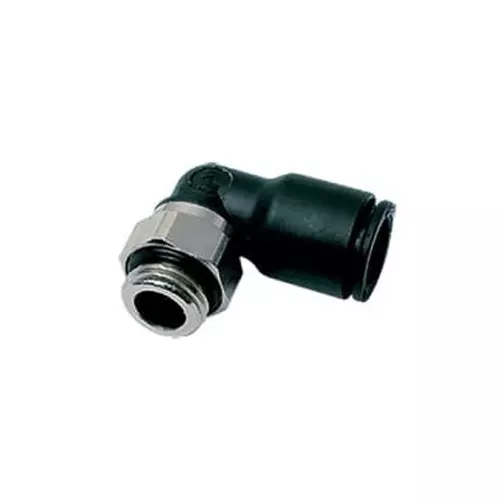 Legris LF 3000 Series Elbow Fitting Push In 6 mm to M7 Tube-to-Port Connection Style, 3199 00 01 42 (Pack of 100 Pcs)