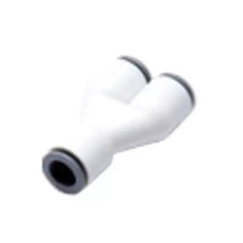 Legris LF6300 LIQUIfit Series Y Tube-to-Tube Adaptor Push In 10 mm to Push In 10 mm Tube-to-Tube Connection Style, 6340 10 00WP2