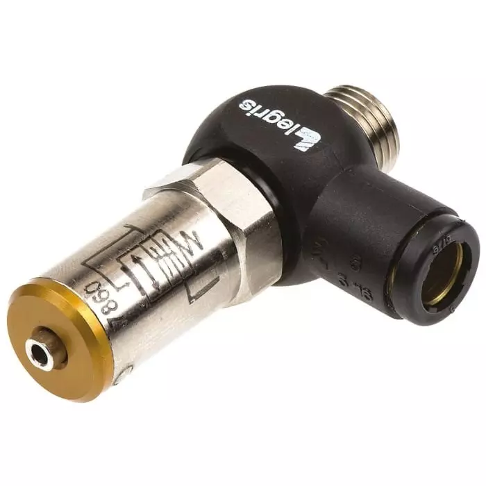 Legris Pneumatic Soft Start Valve G 1/4 Male 8 mm Tube Size 10 Bar, 7860 08 13