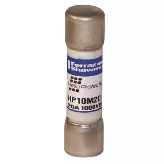 Mersen Glass Melamine Cartridge Fuse 5 A 1 kV DC 10x38 mm, HP10M5 (Pack of 10 Pcs)