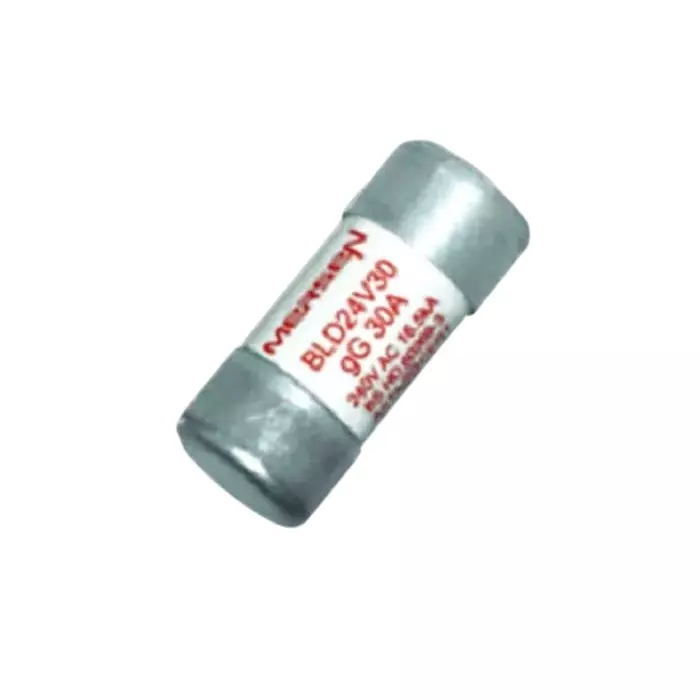 Mersen Slow-Blow Ceramic Cartridge Fuse 30 A 240 V AC 13x29 mm, T1065699 - BLD24V30 (Pack of 10 Pcs)
