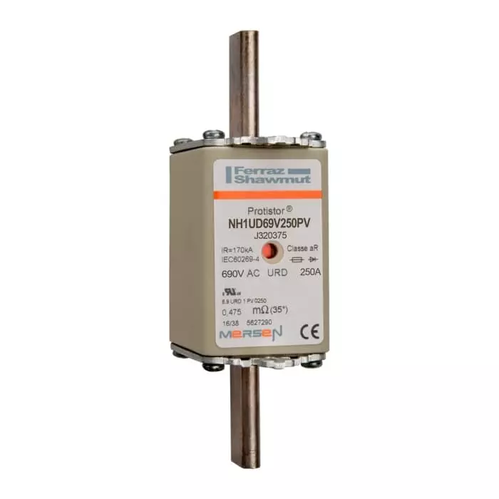 Mersen NH Fuse 250 A 690 V AC NH1, J320375