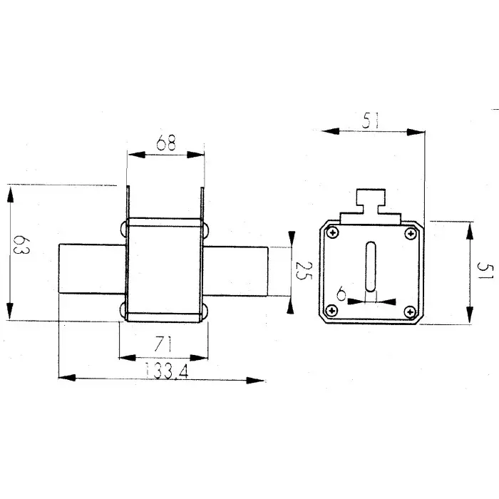Mersen NH Fuse 250 A 690 V AC NH1, J320375