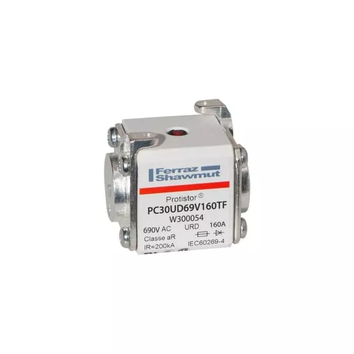 Mersen Square Body Fuse 160 A 700 V 30 Size FF aR, W300054