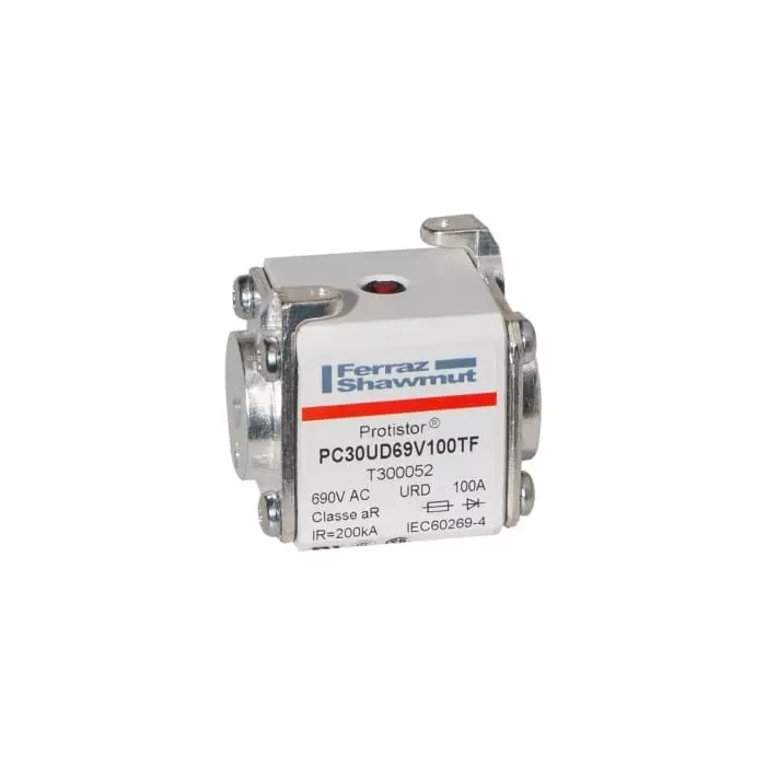 Mersen Square Body Fuse 100 A 700 V 30 Size FF aR, T300052