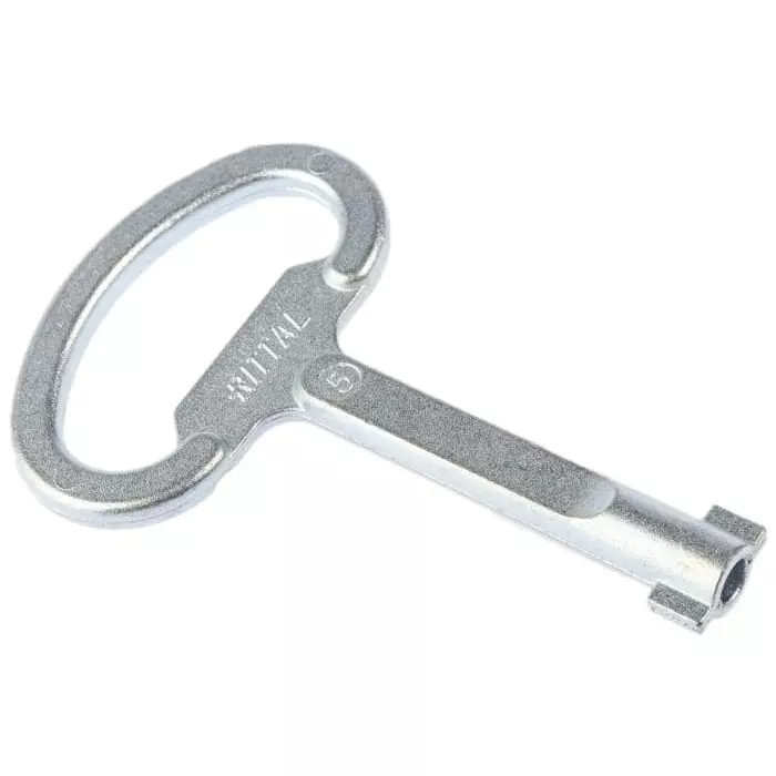 Rittal Double Bit Key with No 5 barrel For Use With Double-bit Key Lock no. 5, 2531000