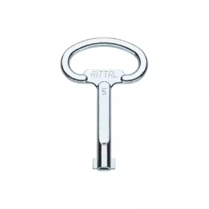 Rittal Double Bit Key with No 5 barrel For Use With Double-bit Key Lock no. 5, 2531000