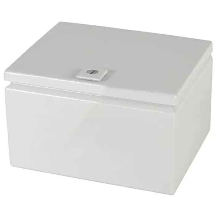 Rittal JB Series Grey Carbon Steel Junction Box IP66 200x150x250mm, JB100806HC