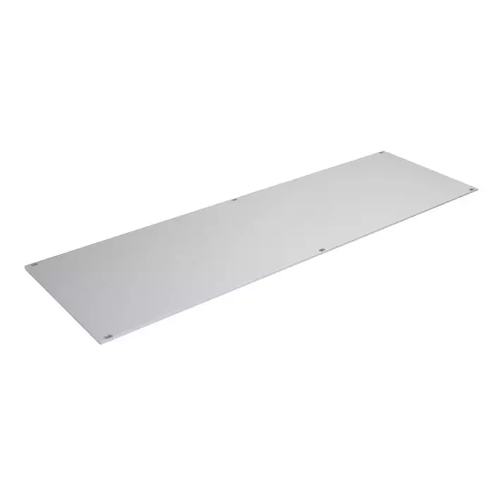 Rittal Unpainted Aluminium Front Panel 3U 84HP, 3684907