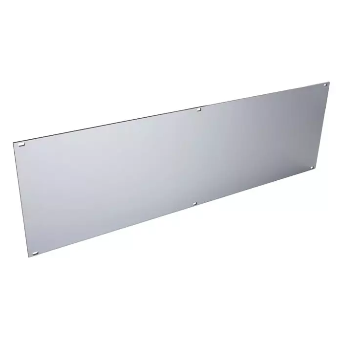 Rittal Unpainted Aluminium Front Panel 3U 84HP, 3684907