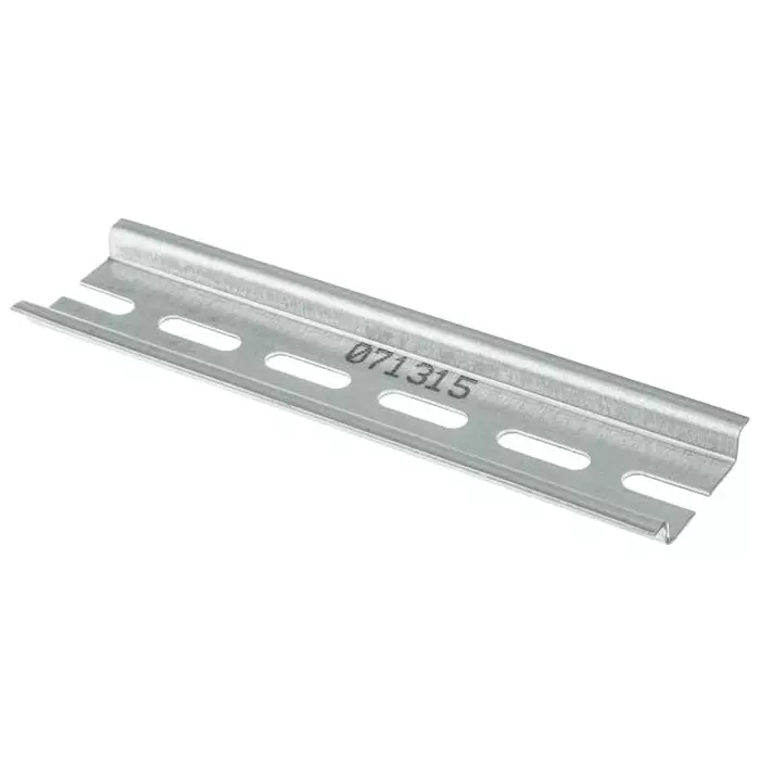 Rittal Sheet Steel Perforated DIN Rail Top Hat Compatible 137x35x7.5mm, 2314000 (Pack of 10 Pcs)